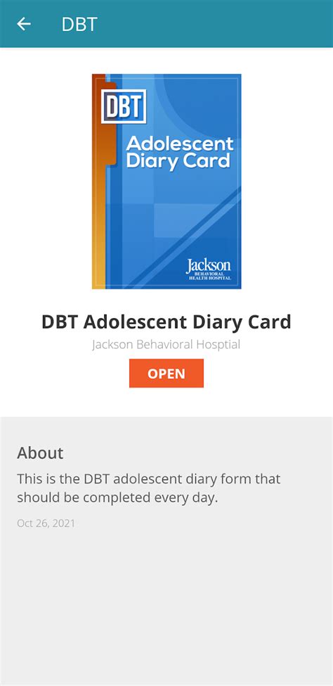 adolescent dbt diary card app   pc emulator ldplayer