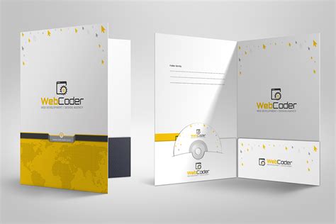 folder file holder corporate identity template