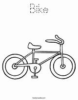 Coloring Bike Worksheet Bicycle Pages Safe Sheet Handwriting Print Favorites Cursive Tracing Noodle Twisty Twistynoodle Login Add Different Built California sketch template