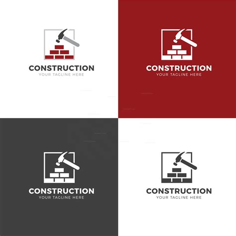 construction creative logo design template  template catalog