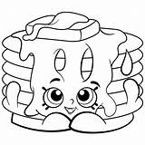 Shopkins Coloring Pages Characters Getcolorings Color Fresh sketch template