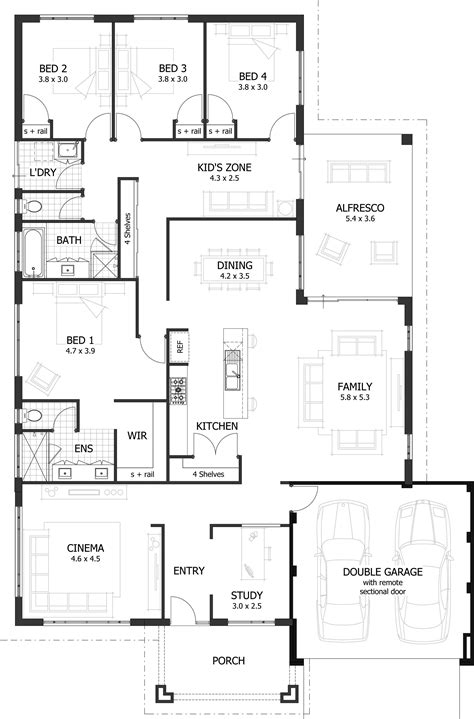 famous concept  bedroom plans  house plan elevation