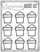 Summer Bucket List Kids Planner Adventure Leave Julie Anne Comment sketch template