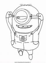 Minions Disegno Colorare Cartoni Animati sketch template