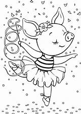 Ballerina Coloring Pages Tulamama Print sketch template