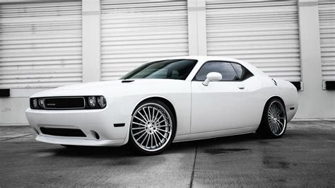 dodge challenger white  hd  wallpapers images backgrounds   pictures