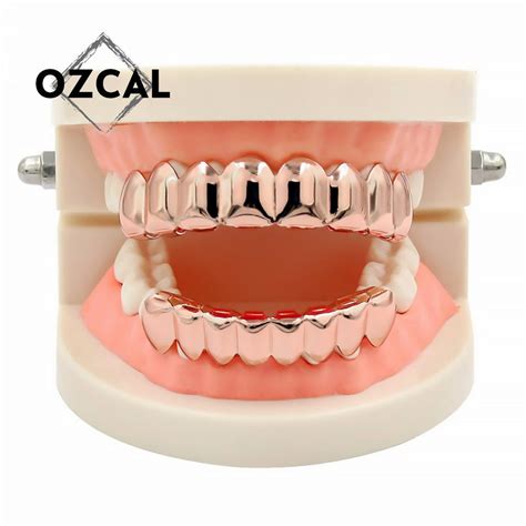 rose gold grillz  teeth hip hop jewelry bling human etsy