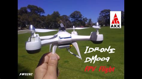 idrone dm quadcopter ghz fpv flight youtube