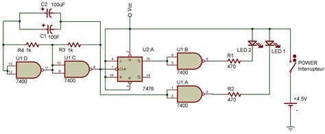 digit counter circuit diagram ready wiring