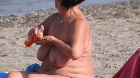 Hot Granny Natural Saggy Tits At The Beach 4 Pics Xhamster