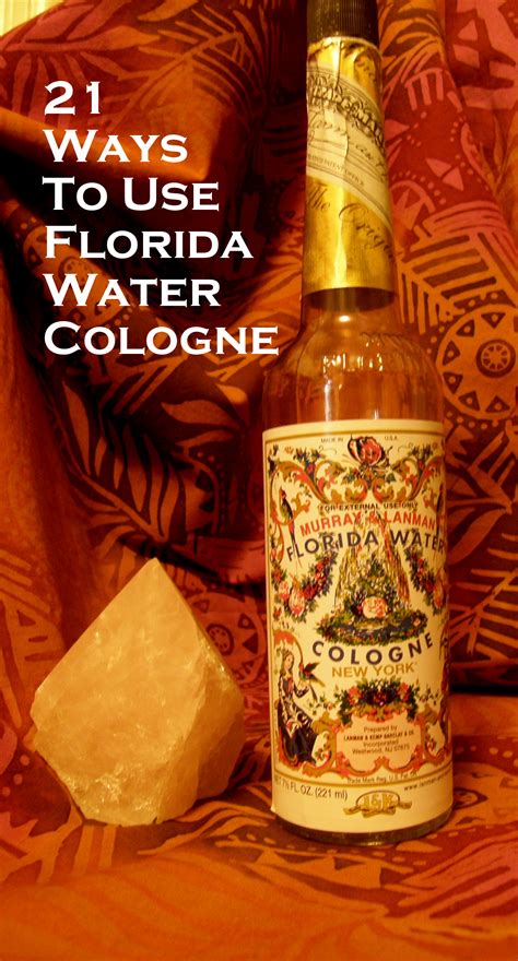 wonderful ways   florida water cologne lilith dorsey