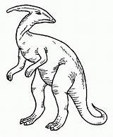 Parasaurolophus Coloring Popular sketch template