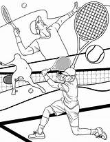 Tennis Coloring House Mixed 9th Uploaded March Which sketch template