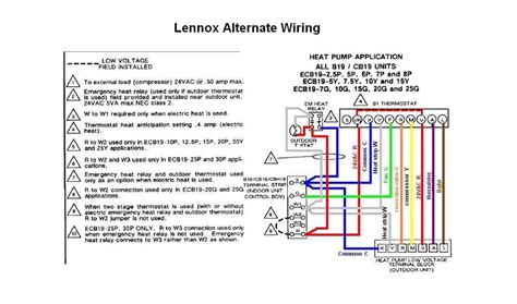 lennox heat pump wiring diagram lennox furnace thermostat wiring diagram