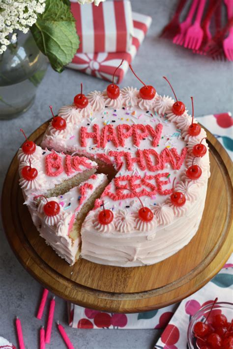 Happy Birthday Reese A Recipe For Reese S Cherry Birthday Cake