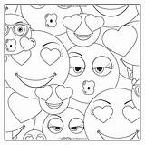 Adult Newbourne Emojis Sheets Smiley sketch template