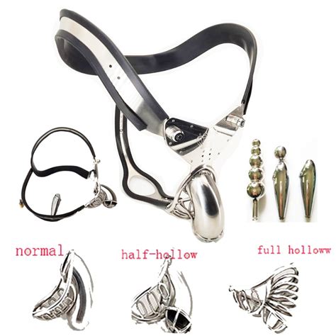 Male Stainless Steel Silicone Chastity Belt Fully Enclosed Breathable