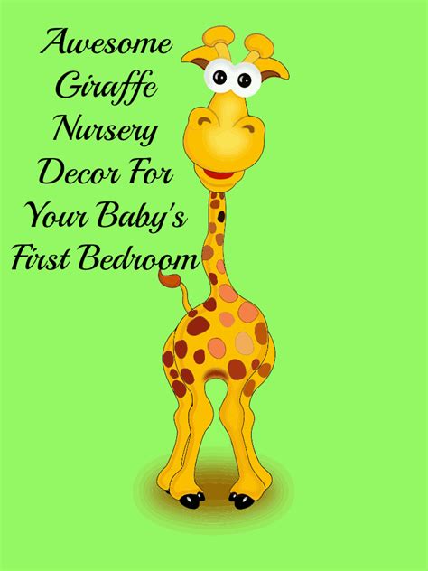 awesome giraffe nursery decor   babys  bedroom