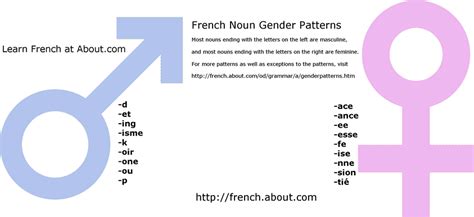 Need To Know The Gender Of A French Noun Its Ending Is A