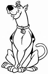 Scooby Coloring Pages Doo Print Dooby Color sketch template