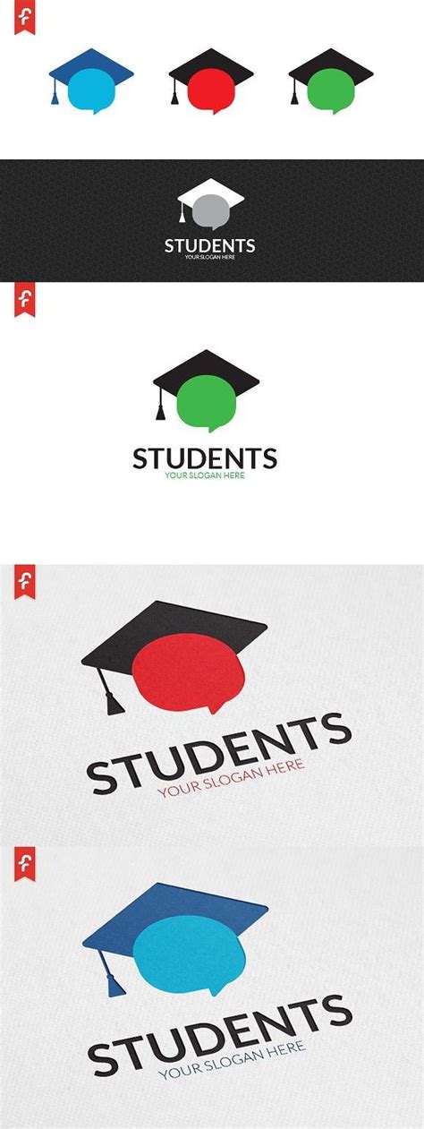 students logo student modern logo logo