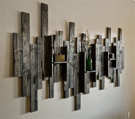 amazing wall decorations   reclaimed wood