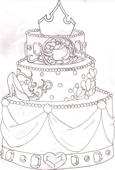 princess cake design  blkmagick  deviantart