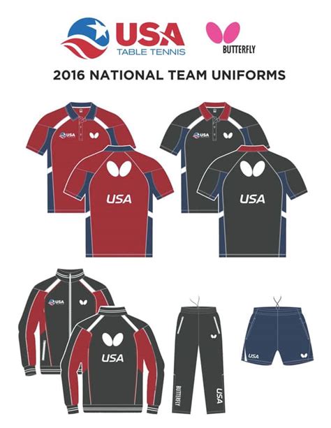 butterfly selected as new official apparel partner of usatt