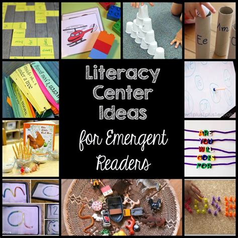 ten literacy ideas  emergent readers education   core