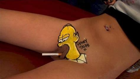 the most cool drawing of homer simpson 12 photos