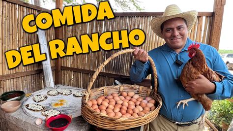 Disfrutando De Unos Deliciosos Huevos De Rancho Youtube