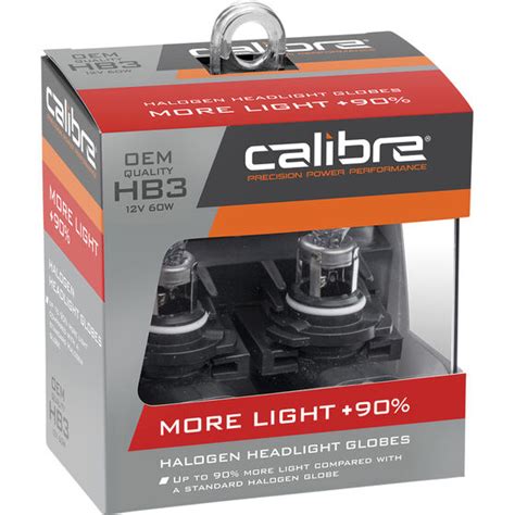 calibre   headlight globes hb   cahb supercheap auto
