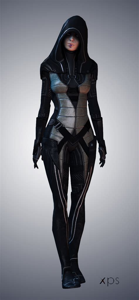 Kasumi Black Outfit High Res Kasumi Mass Effect