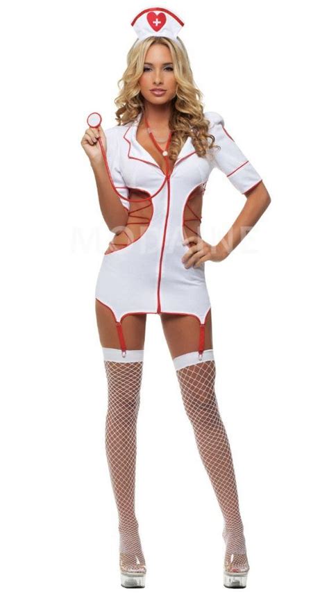cosplay halloween costume à thème infirmière sexy déguisement pas cher [ m1808224780] modanie