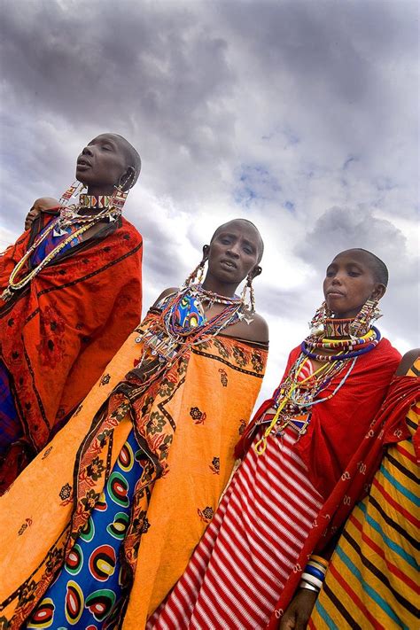 maasai women kenya african culture maasai people