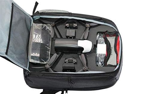adeshop rc drone bag backpack portable shoulder carrying case  parrot bebop  power fpv