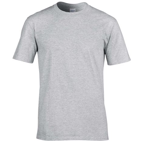 gildan grey cotton  shirt  kit crew