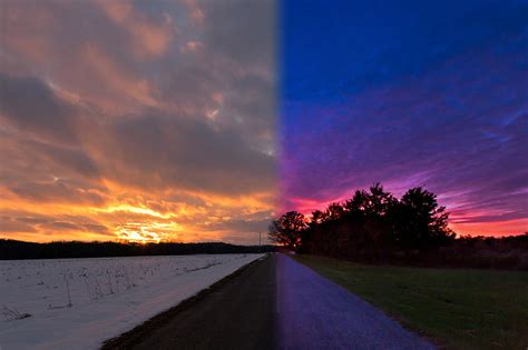 Winter Vs Summer Sunset Photograph By Steve Kuzminski Fine Art America