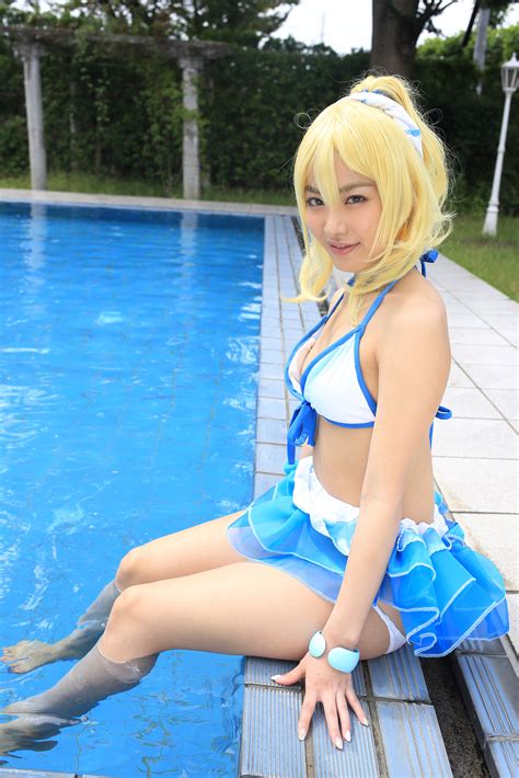 eli ayase ero cosplay by kana yume sankaku complex