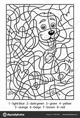 Magique Chien Nummer Cm1 Hond Number Coloriages Magiques Chiffres Chiffre Kleurplaat Assis Coloring Adulte Numéro Du Difficile Zahlen Numéroté Escargot sketch template
