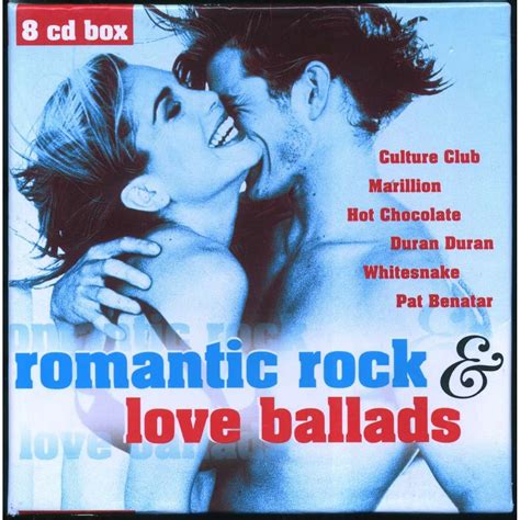 Romantic Rock And Love Ballads By Various Artists Cd X 8