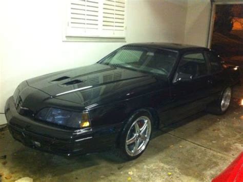 purchase   ford thunderbird turbo coupe  hp