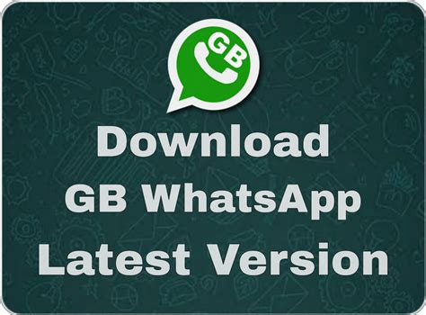 gb whatsapp update   latest version apk  android