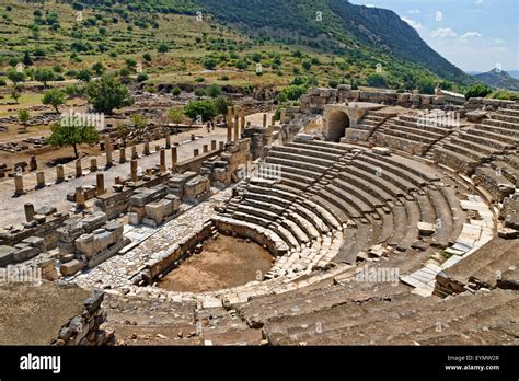 small odeon amphitheatre at ephesus near selcuk kusadasi turkey an