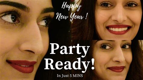 party ready in 5 mins makeup tutorial erica fernandes youtube
