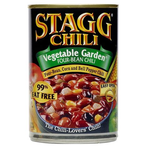 Stagg Vegetable Chili With Beans 15 Ounce Pack Of 6