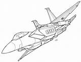 Seeker Lineart F18 Transformers Getdrawings sketch template