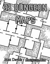 Maps Dungeon Rpgnow Preview Quick sketch template