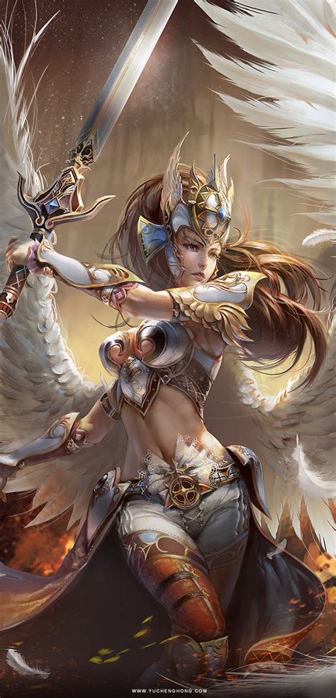 Card Game Illustrations From Yu Cheng Hong
