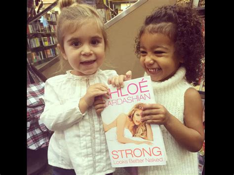 north west and penelope promote aunt khloe kardashian s bestseller book filmibeat